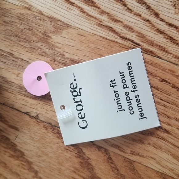 (S) George. Floral Lace Up Open Back Juniors One Piece Swimsuit Beach Vacation - Picture 7 of 10